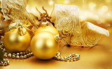 ribbons christmas new year merry christmas happy new year ornaments christmas gift christmas globes Wallpaper